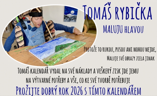 tomáš rybička  - maluju hlavou