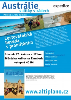 AUSTRÁLIE s dítky v zádech