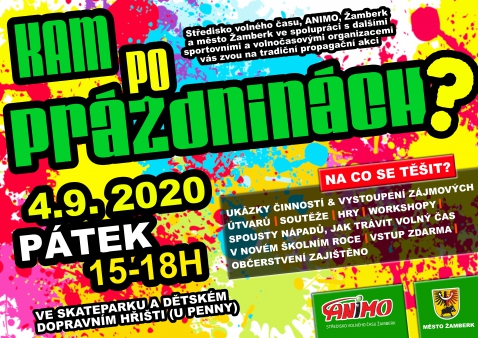 4. září od 15 do 18 hod. - Kam po prázdninách