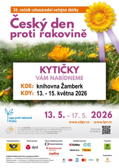 12 sbírka proti rakovině 13 - 15 května