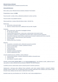 výběrové řízení 2026